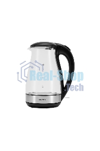 Чайник электрический Starwind SKP3039 1.7л. 2200Вт черный (корпус: стекло)