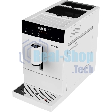 Кофемашина Hyundai HAM-4400 белый/черный, исп. кофе - зерновой, 1.1 л, 1350 Вт, 20 бар