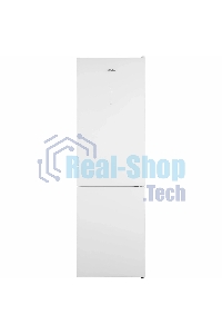 Холодильник Hyundai CC35083F белое стекло двухкамерный 240/95л морозилка снизу, No Frost