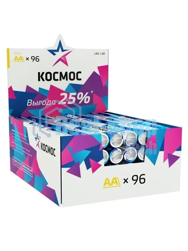 Батарейка Космос KOCLR6_96BOX LR6 (уп.96шт.)