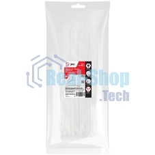 Хомут кабельный 3.6х200 NO-225-199 белый (уп. 25 шт) Эра