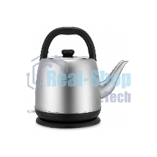 Чайник электрический BQ KT2303S черный/стальной. Мощность:2200Вт, Объем:4л