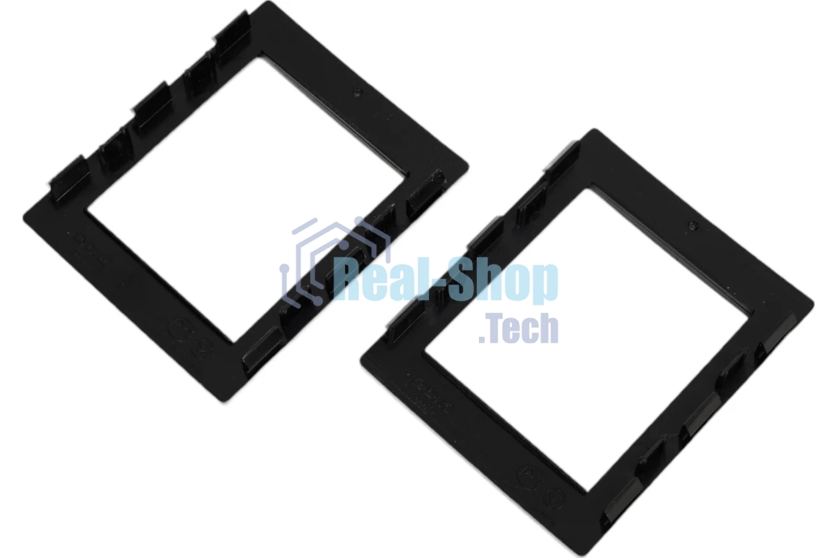 Рамка универсальная, 2 модуля, черный, RAL 9005 DKC/ДКС F00011B In-Liner Aero