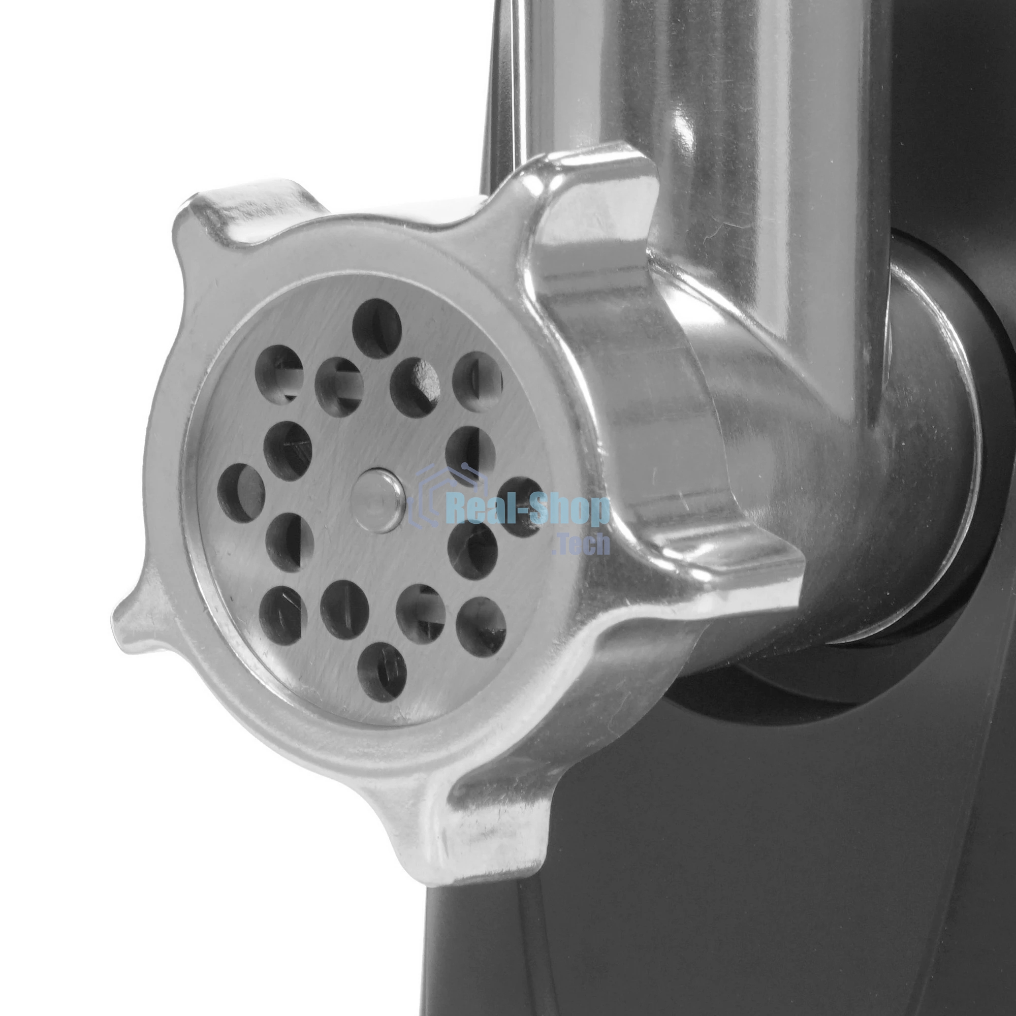 Мясорубка электрическая Moulinex ME112832 черный/серебристый, 1600 Вт, 1.9 кг/мин, реверс, защита от перегрузки, насадки - 5