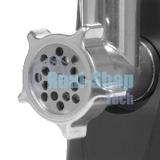 Мясорубка электрическая Moulinex ME112832 черный/серебристый, 1600 Вт, 1.9 кг/мин, реверс, защита от перегрузки, насадки - 5