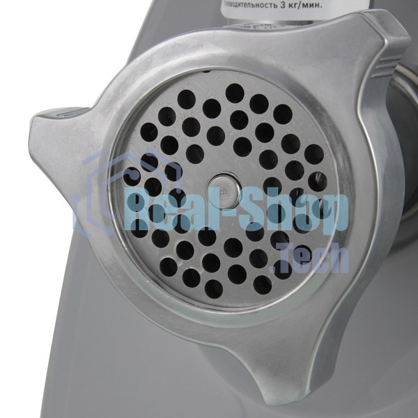 Мясорубка электрическая Bosch MFW 66020 белый/серый, 1800 Вт, 3.0 кг/мин, реверс, защита от перегрузки, насадки - 5