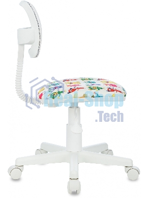 Кресло Бюрократ CH-W299 белый, сетка, 120 кг