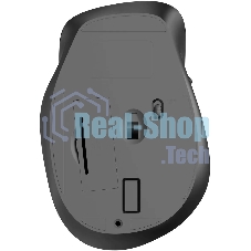 Мышь беспроводная Oklick 504MW черный/серый, 1600 dpi, радиоканал, USB, кнопки - 6