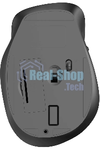 Мышь беспроводная Oklick 504MW черный/серый, 1600 dpi, радиоканал, USB, кнопки - 6