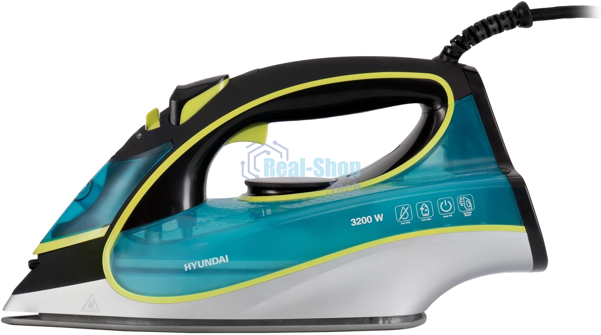 Утюг Hyundai H-SI01450 3200Вт голубой/желтый