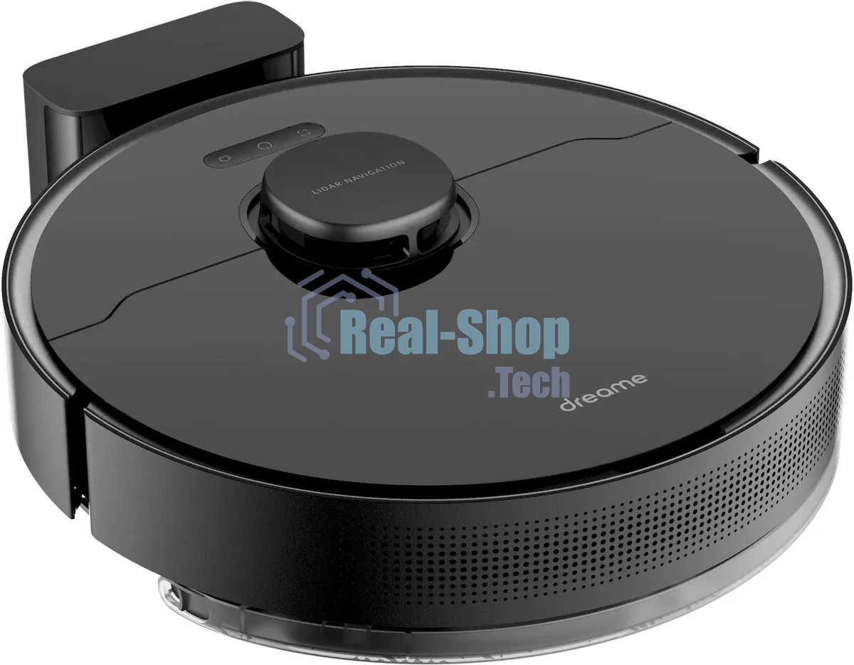 Робот-пылесос Dreame RLS6A D10S Pro черный, 46 Вт, 5200 мА·ч Li-Ion, уборка сухая/влажная, пылесборник контейнер 0.57 л
