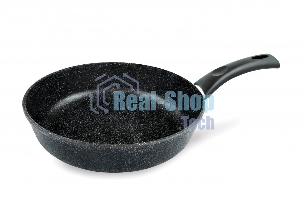Сковорода НЕВА МЕТАЛЛ ПОСУДА L18122i 22 литая Индукция Гранит н/р