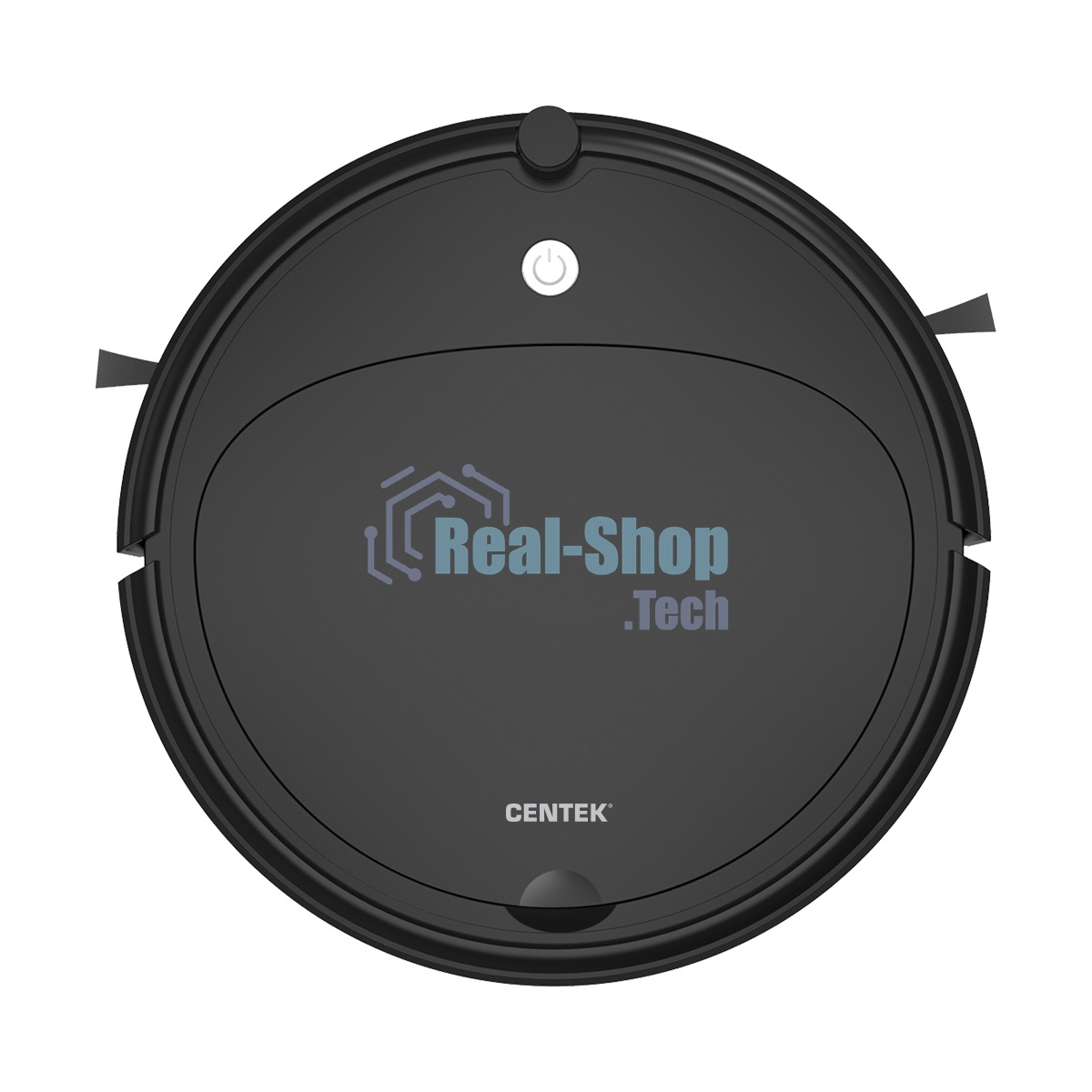 Робот-пылесос Centek CT-2701 черный, 25 Вт, 2000 мAч Li-Ion, уборка сухая/влажная, пылесборник контейнер 0.22 л