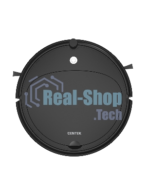 Робот-пылесос Centek CT-2701 черный, 25 Вт, 2000 мAч Li-Ion, уборка сухая/влажная, пылесборник контейнер 0.22 л