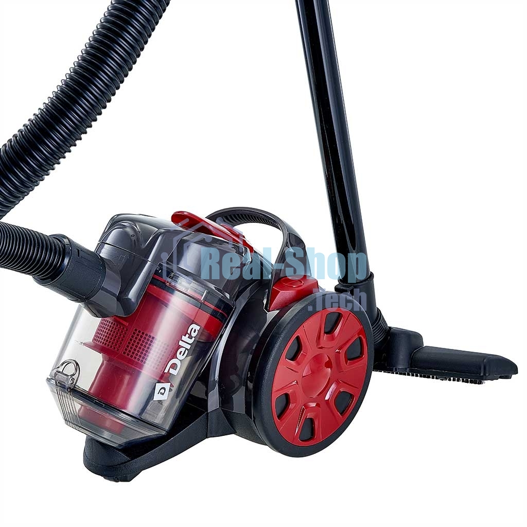 Пылесос Delta DL-0851 красный, 1800Вт