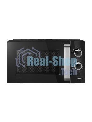 Микроволновая печь Centek CT-1570 черный, 23 л, 900 Вт, переключатели - поворотный механизм