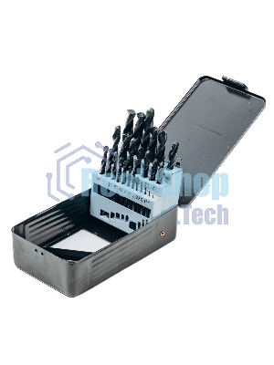 Набор сверл по металлу HSS (1-13мм, 25 шт) Deli DH-MHZ025-ED1 металлический кейс