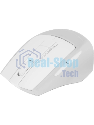Мышь беспроводная A4Tech Fstyler FG30S белый/серый, 2000 dpi, радиоканал, USB, кнопки - 6