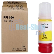 Картридж струйный Canon PFI-050Y 5701C001 желтый (70мл) для Canon imagePROGRAF TC-20M