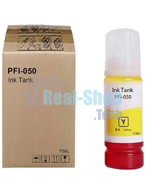 Картридж струйный Canon PFI-050Y 5701C001 желтый (70мл) для Canon imagePROGRAF TC-20M