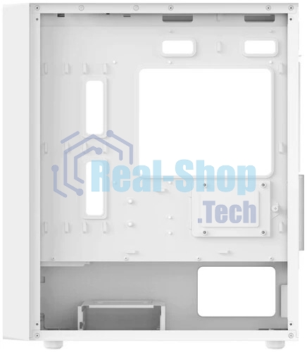 Компьютерный корпус Ocypus Gaммa C50 без БП белый (Gaммa-C50-WHG000XX-GL)