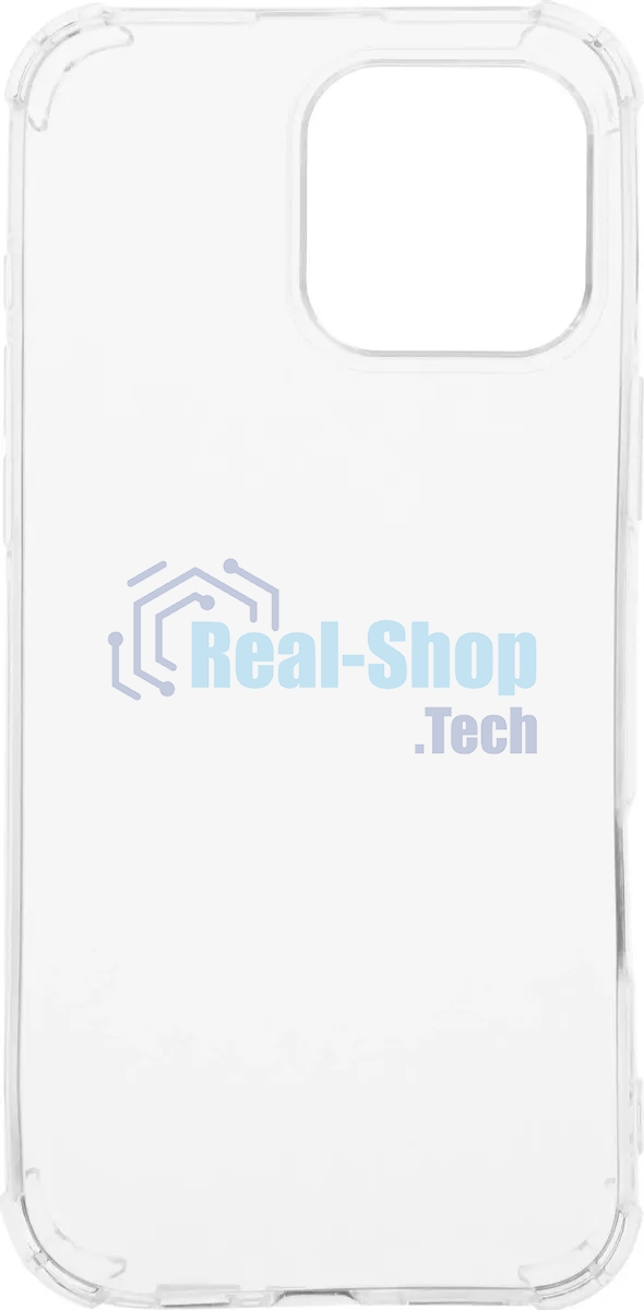 Чехол (клип-кейс) BoraSCO для Apple iPhone 16 Pro Max Bumper Case прозрачный