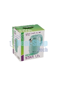Чайник электрический HOMESTAR HS-1007 зеленый (107007)