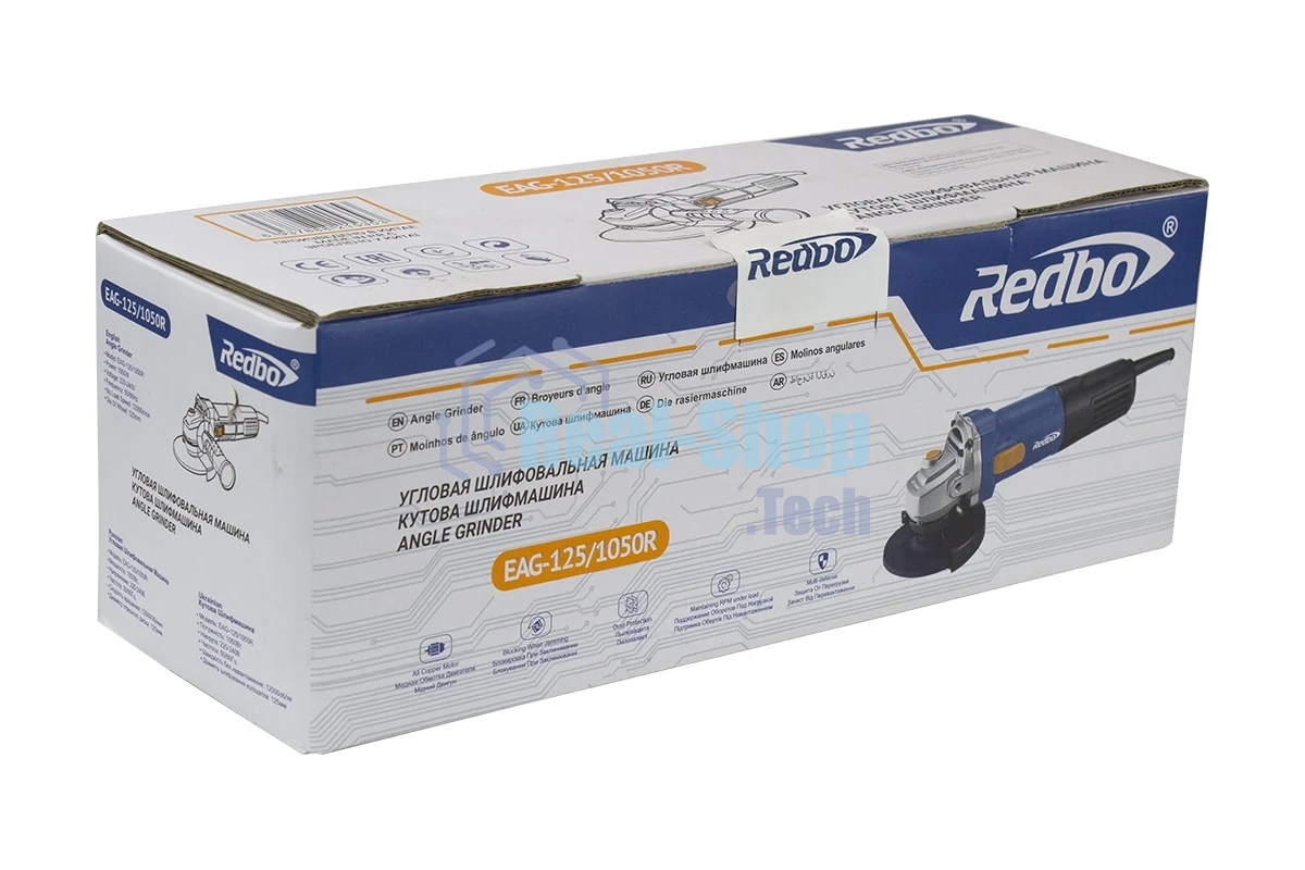 Угловая шлифовальная машина Redbo EAG-125/1050R