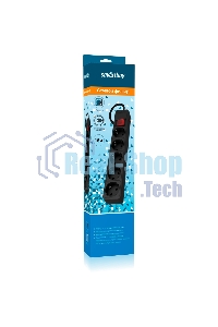 Сетевой фильтр Smartbuy (SBSP-5-30-K) 5 гн х 3,0 м черный