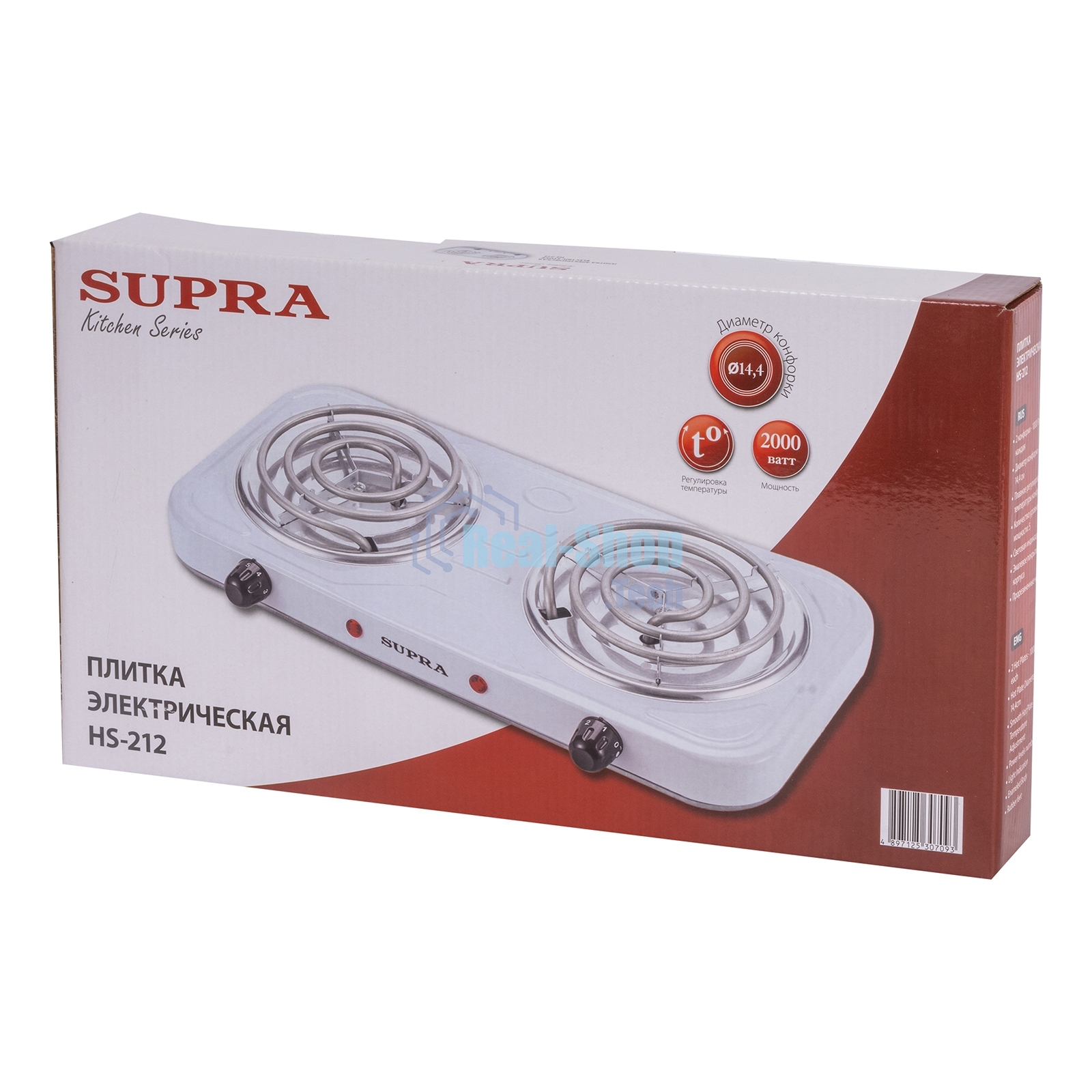 Плита настольная электрическая Supra HS-212