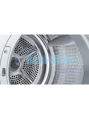 Сушильная машина Bosch Serie 6 WQK25200ME, с тепловым насосом, макс.загрузка - 10 кг, Класс энергоэфф-ти: A++, LED-дисплей с текстовой информацией. 15 автопрограмм сушки,Easy Clean with A++,габариты: 842x598x613 mm, белый