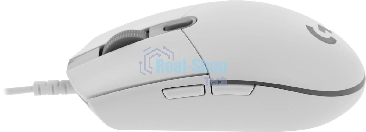 Мышь проводная Logitech G102 LIGHTSYNC белый, 8000 dpi, USB, кнопки - 6