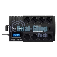 Источник бесперебойного питания CyberPower BR700E / 700ВА / 420Вт / USB/RJ11/45 (4+4 EURO)