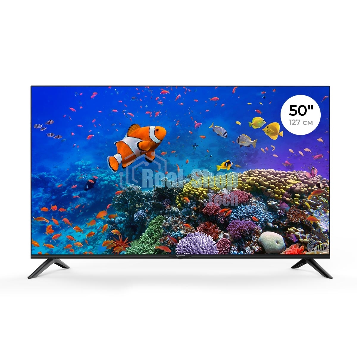 Телевизор Триколор 50” H50U5500SA черный Direct LED UHD 60Hz Smart