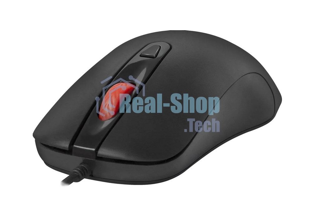 Мышь проводная Defender Omega MB-522 черный, 1600 dpi, USB, кнопки - 4