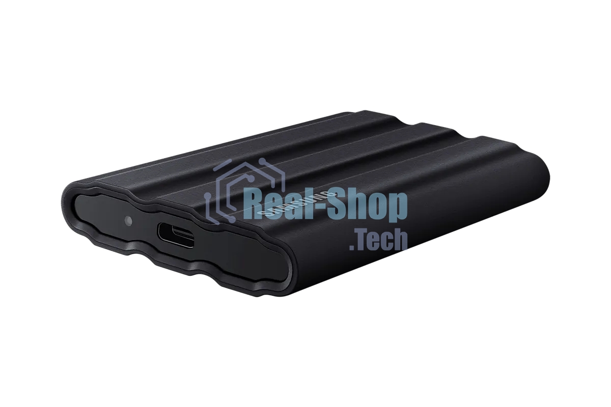 Внешний SSD Samsung T7 Shield, 1TB, USB 3.2 Gen 2 Type-C, R/W 1050/1000, черный