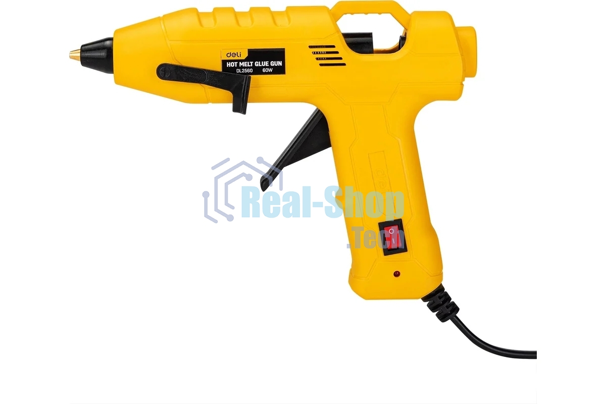 Клеевой пистолет Deli DL2560 (60Вт, диаметр стержня 11мм)