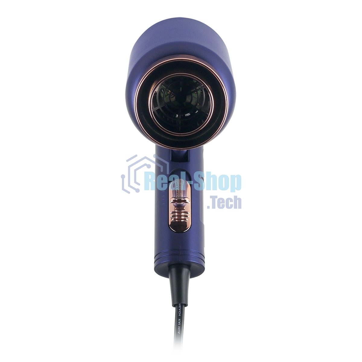 Фен Centek CT-2202 синий, 1600 Вт, компактный, ионизация