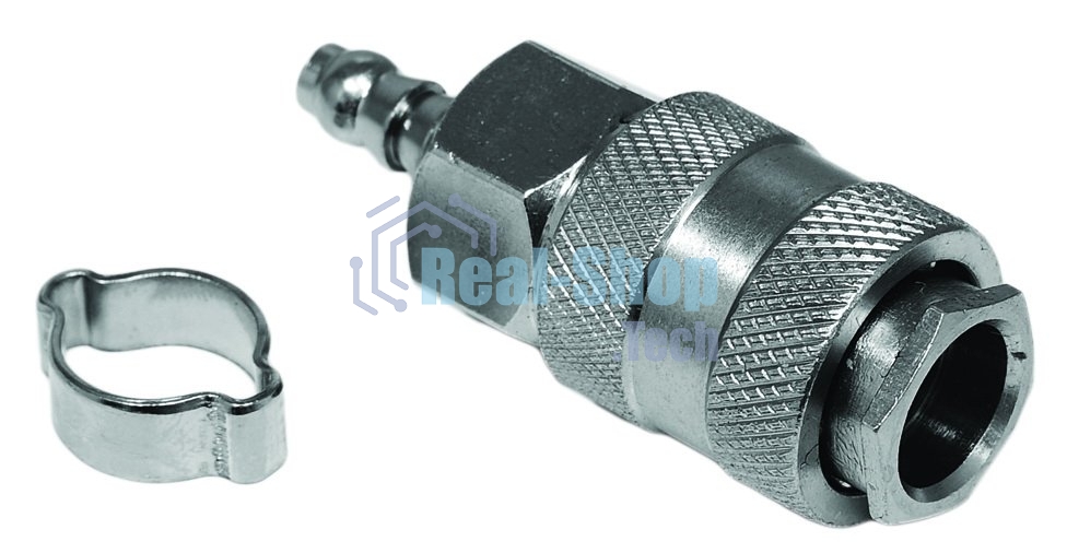 Переходник для пневмоинструмента Elitech 0704.018200 серебристый