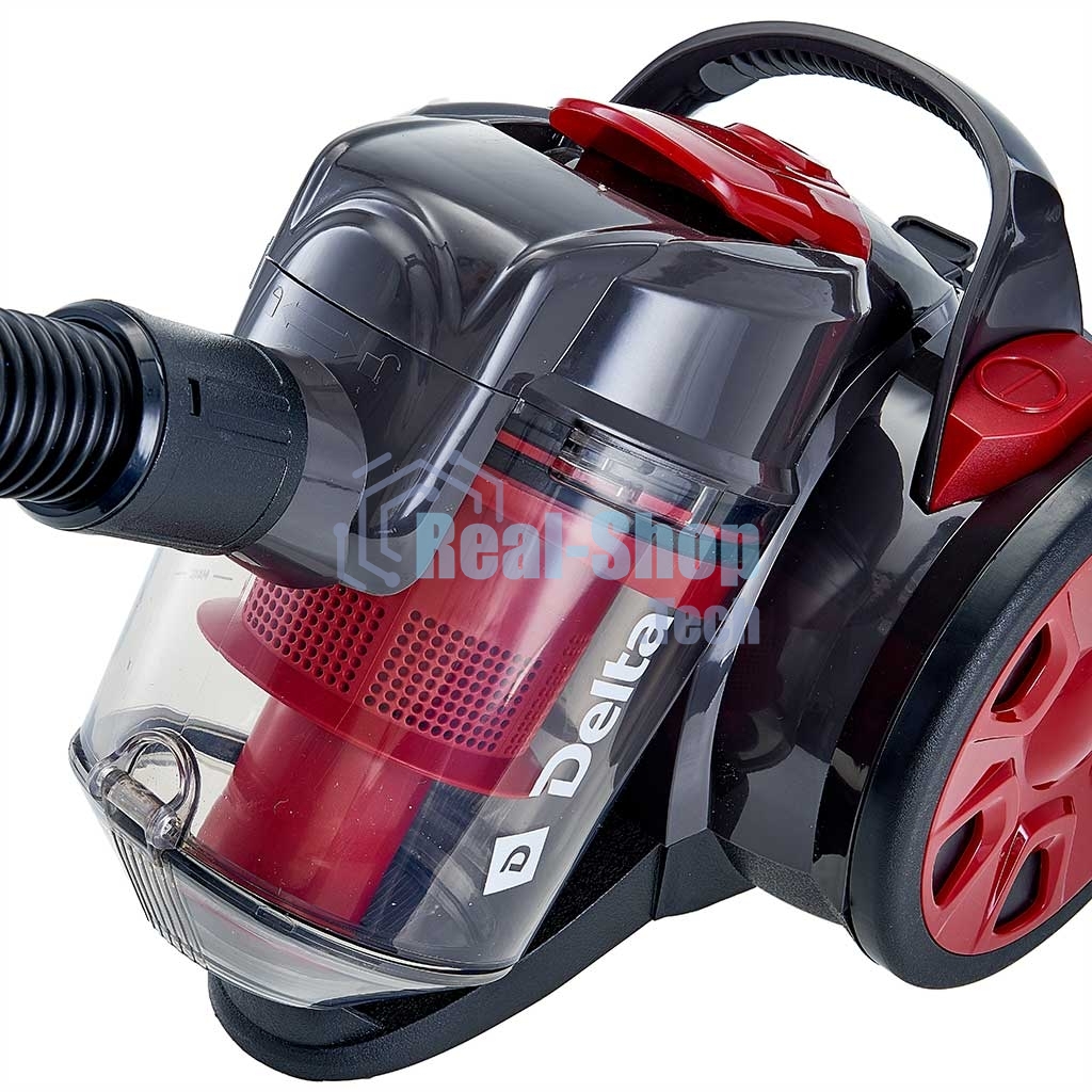 Пылесос Delta DL-0851 красный, 1800Вт