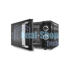 Микроволновая печь Centek CT-1570 черный, 23 л, 900 Вт, переключатели - поворотный механизм