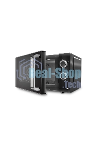 Микроволновая печь Centek CT-1570 черный, 23 л, 900 Вт, переключатели - поворотный механизм