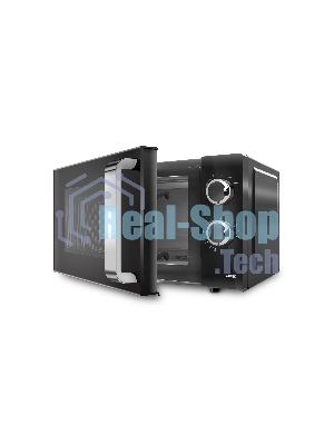 Микроволновая печь Centek CT-1570 черный, 23 л, 900 Вт, переключатели - поворотный механизм