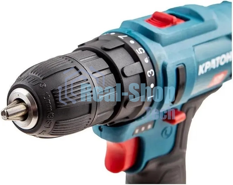 Дрель-шуруповерт аккумуляторная Кратон CD-12-Li-1,5