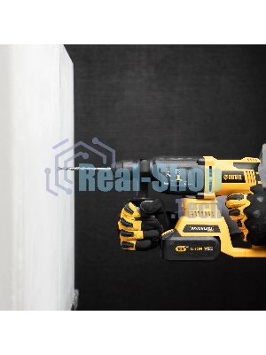 Бур по бетону Denzel двойная спираль, Cobalt W-tip, 8x160 мм, SDS PLUS