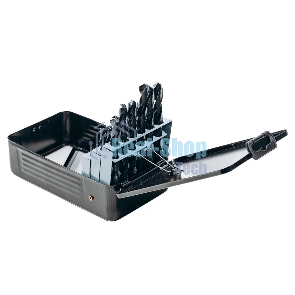 Набор сверл по металлу HSS (1-13мм, 25 шт) Deli DH-MHZ025-ED1 металлический кейс