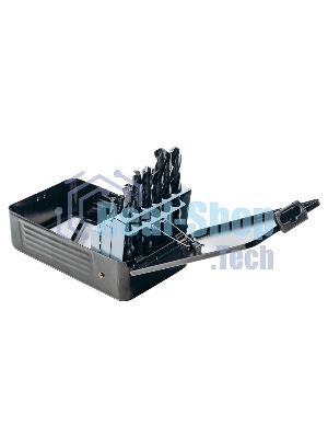 Набор сверл по металлу HSS (1-13мм, 25 шт) Deli DH-MHZ025-ED1 металлический кейс