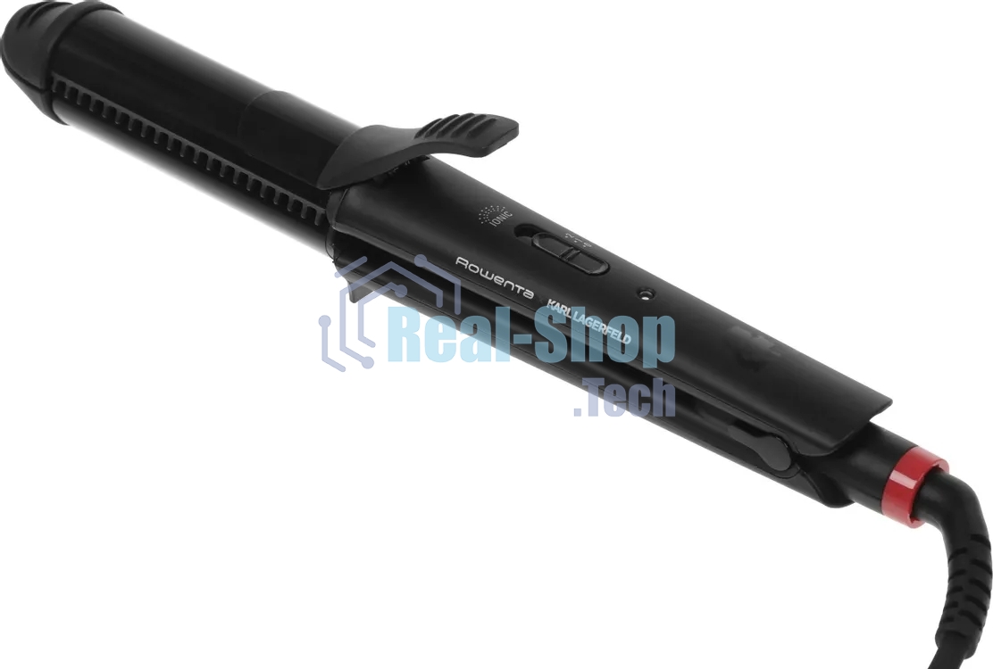 Щипцы для завивки волос Rowenta CF451LF0 черный, 32 мм, 200 °C, 2 режима