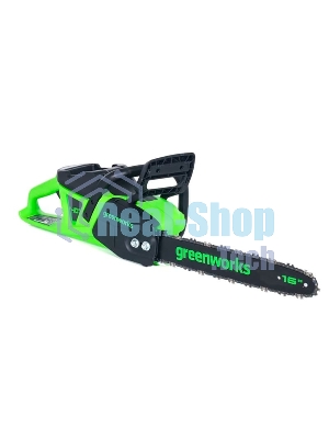 Цепная пила аккумуляторная GreenWorks GD40CS20Xk4, 40V, 40 см, 2000 Вт, бесщеточная,  c 1хАКБ 4 Ач И ЗУ (2008807UB)