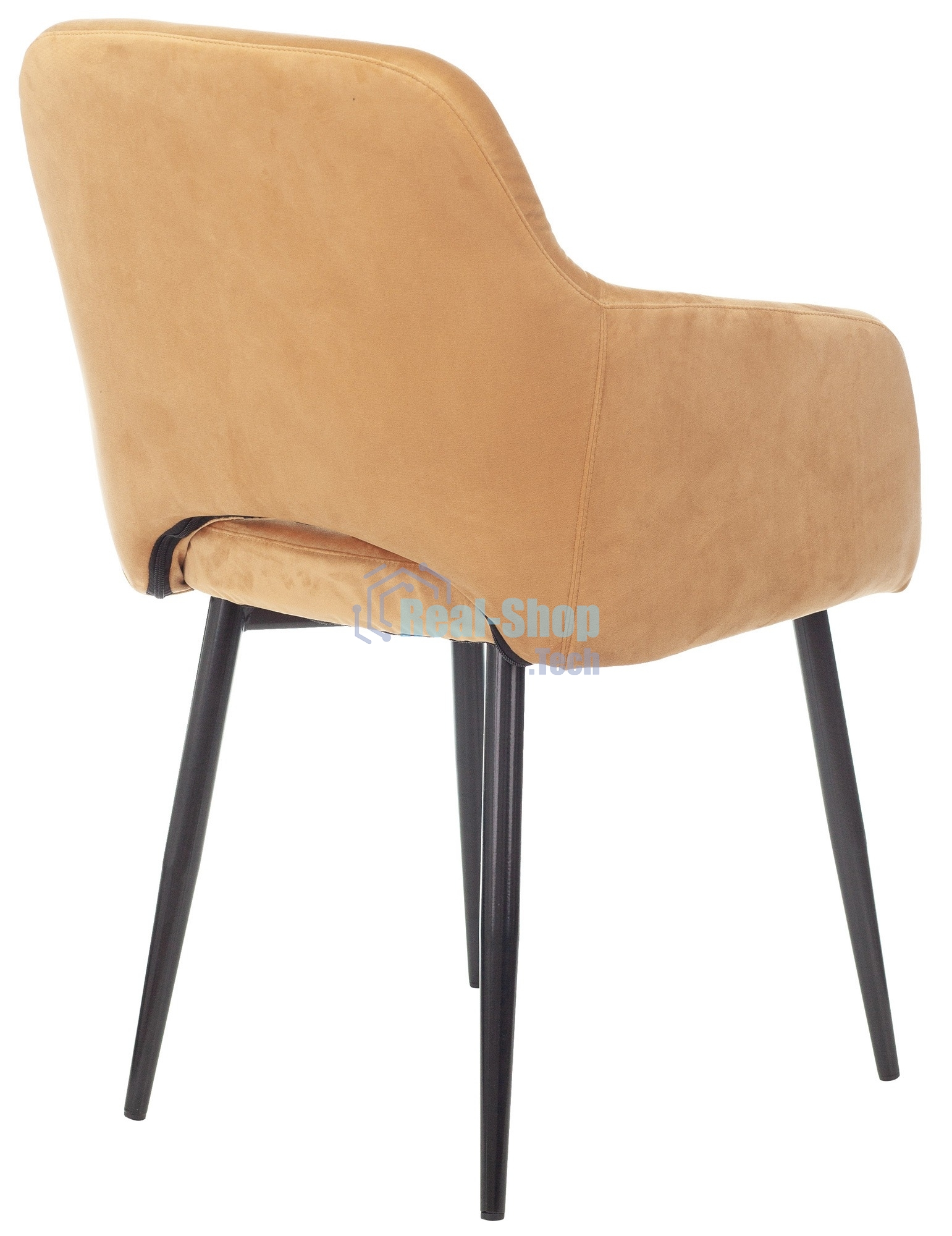 Кресло офисное Бюрократ CH-380F янтарный Italia 9, на ножках, металл черный